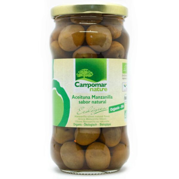 ACEITUNAS MANZANILLA SABOR NATURAL 350GR