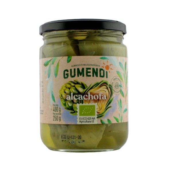 ALCACHOFA ENTERA NATURAL GUMENDI 400GR