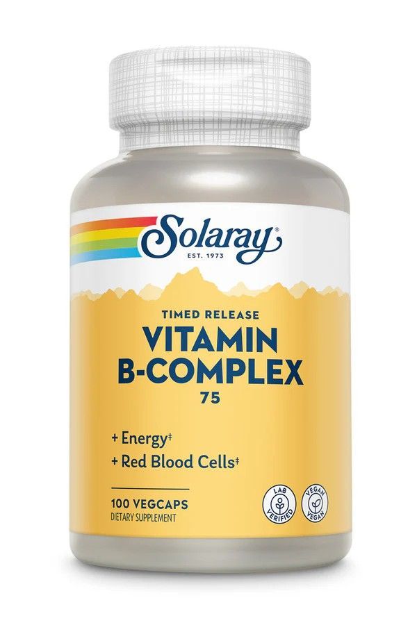 B COMPLEX 75 A/R 100 VEGCAPS