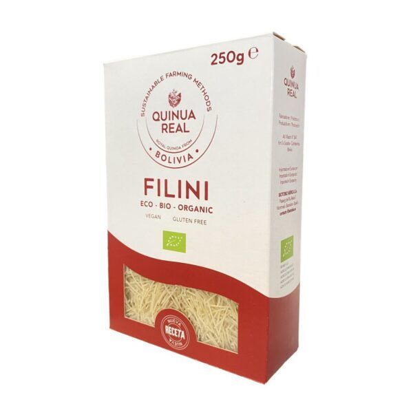 FIDEOS DE QUINOA REAL Y ARROZ BIO 250GR