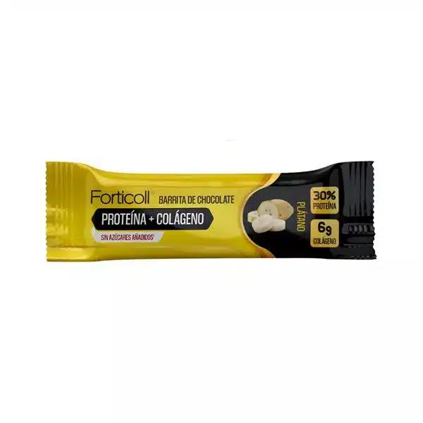 BARRITA PROTEINA Y COLÁGENO 50GR PLÁTANO