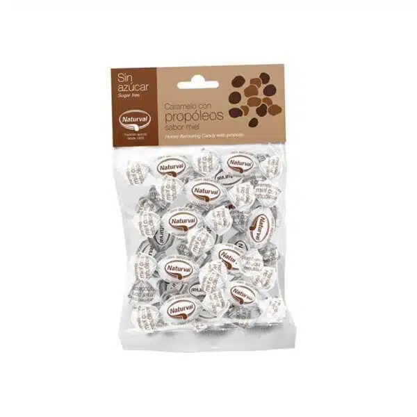 CARAMELO SIN AZÚCAR MIEL PROPOLEOS 100GR