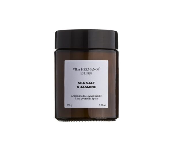 VELA EN VASO 150 GR APOTHECARY SEA SALT & JASMINE