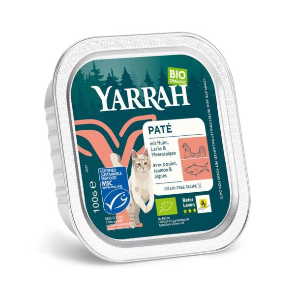 PATE GATOS SALMON 100GR