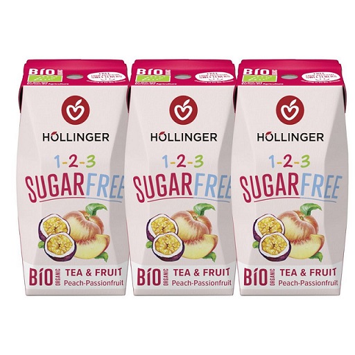 MINIBRICK TÉ MELOCOTÓN & MARACUYÁ STEVIA 3 X 200ML